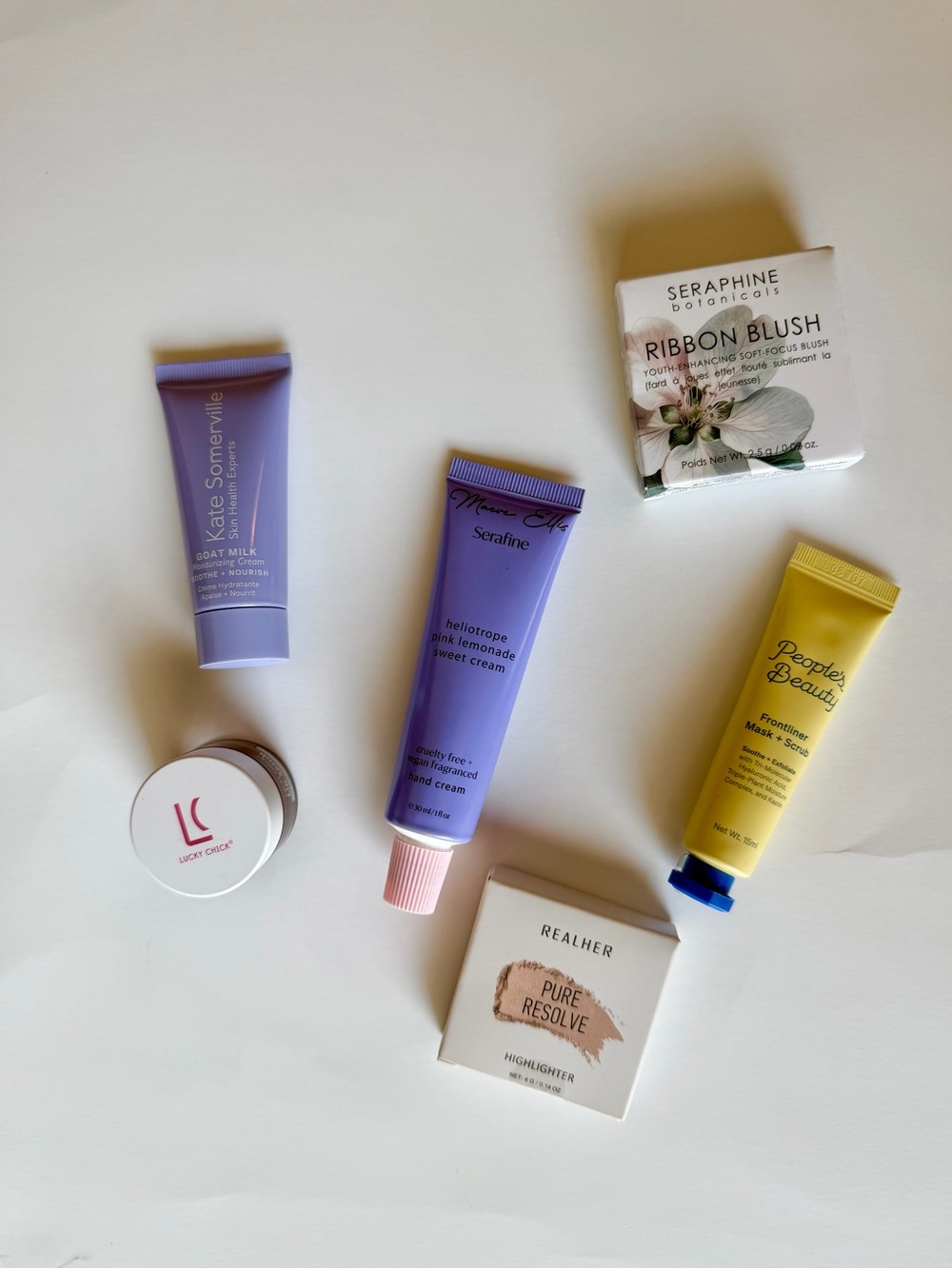New Beauty Bundle Kate Somerville Seraphine RealHer Maeve Ellis 6 Pc